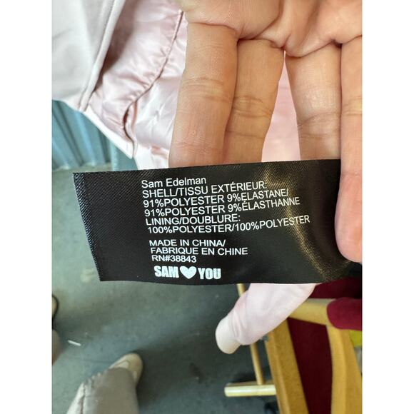 Sam Edelman soft pink trenchcoat S NWT ￼ - Picture 7 of 8